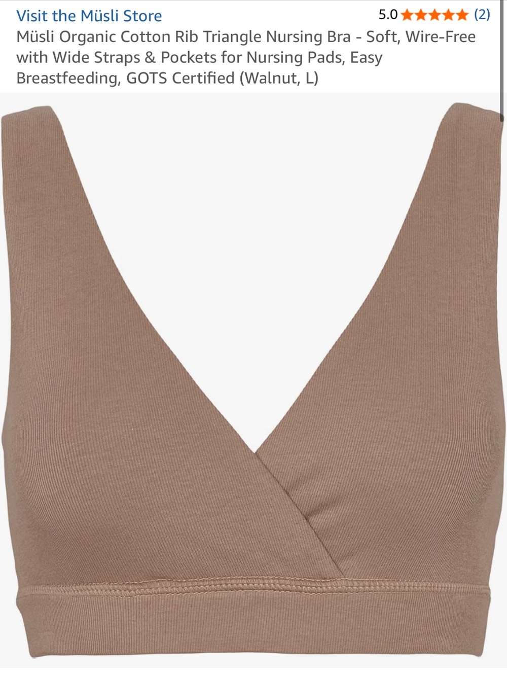 Organic Cotton Nursing Bra Bundle - Picture 6 of 7